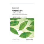 THE FACE SHOP Real Nature Face Mask with Green Tea Extract / Hidratáló Arcmaszk Zöld Tea Kivonattal 20g