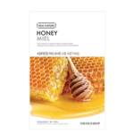 THE FACE SHOP Real Nature Face Mask with Honey Extract / Hidratáló Arcmaszk Méz Kivonattal 20g