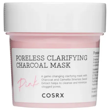 COSRX - Poreless Clarifying Charcoal Mask Pink/ pórustisztító agyagmaszk 110g