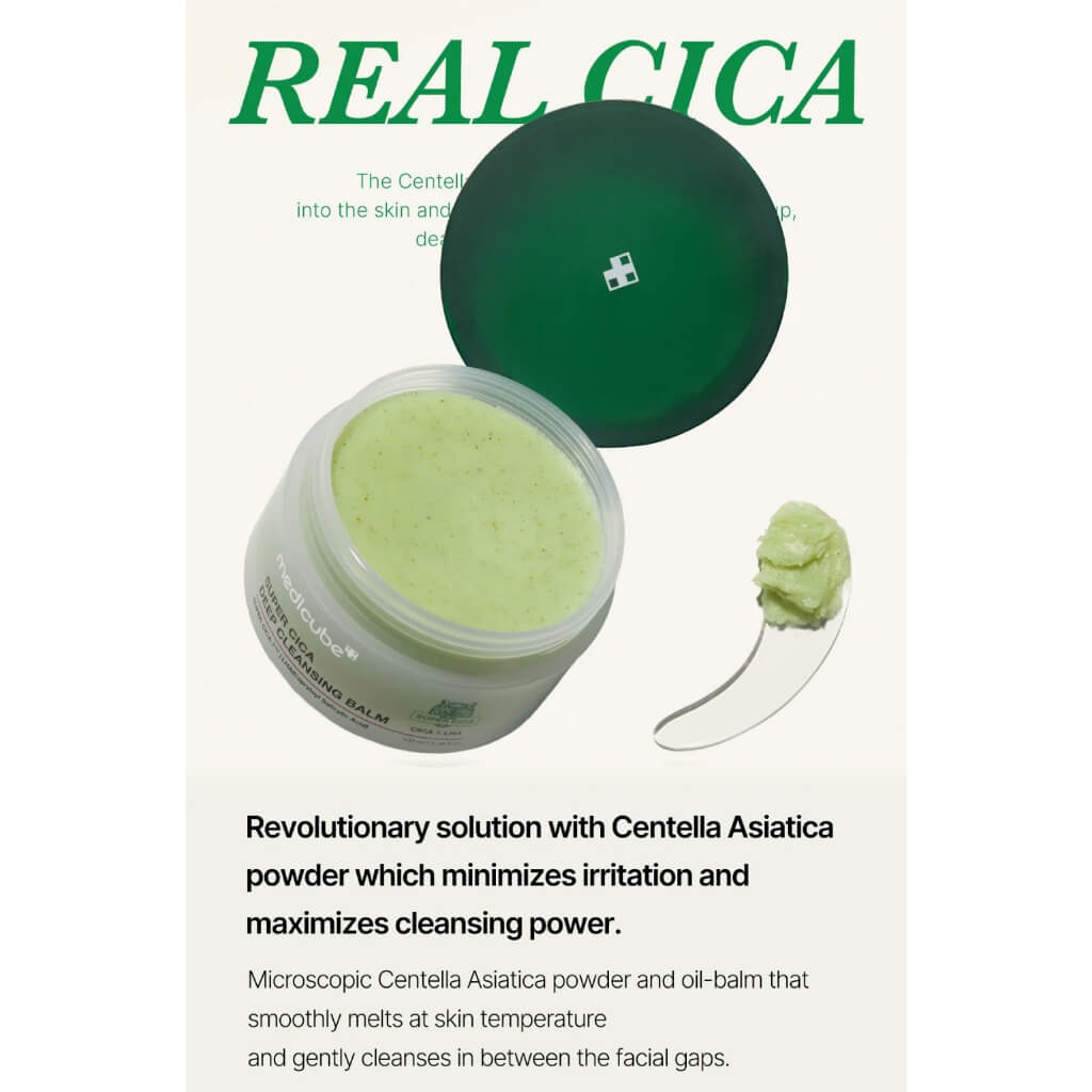 MEDICUBE Super Cica Deep Cleansing Balm 100ml /arctisztító balzsam - Image 4
