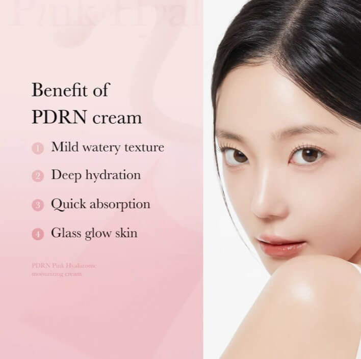 MEDICUBE PDRN Pink Hyaluronic Moisturizing Cream 50 ml /hidratálókrém - Image 4