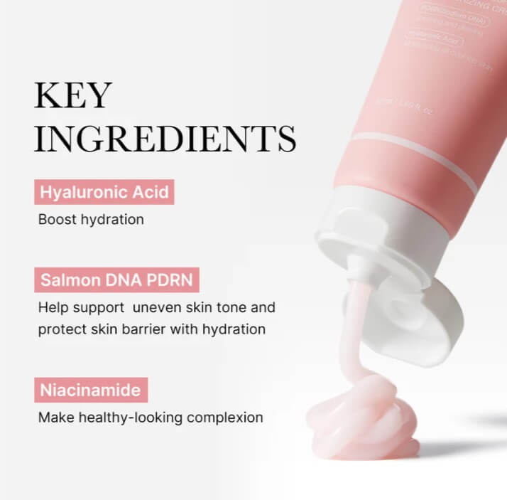 MEDICUBE PDRN Pink Hyaluronic Moisturizing Cream 50 ml /hidratálókrém - Image 5