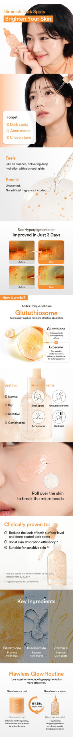 ABIB Glutathiosome Dark Spot Serum Vita Drop 50ml - Image 2