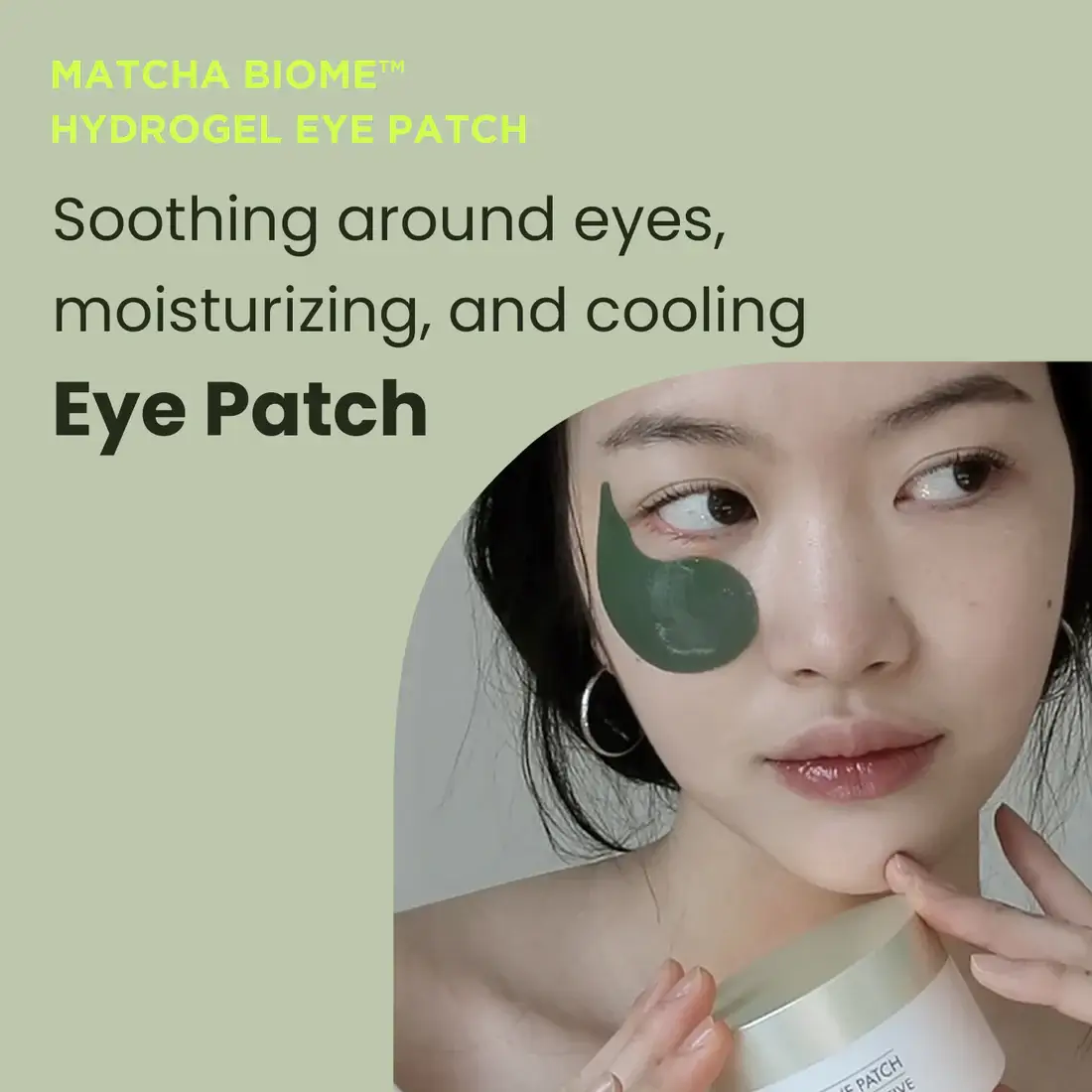 HEIMISH Matcha Biome Hydrogel Eye Patch 60db /szemtapasz - Image 2