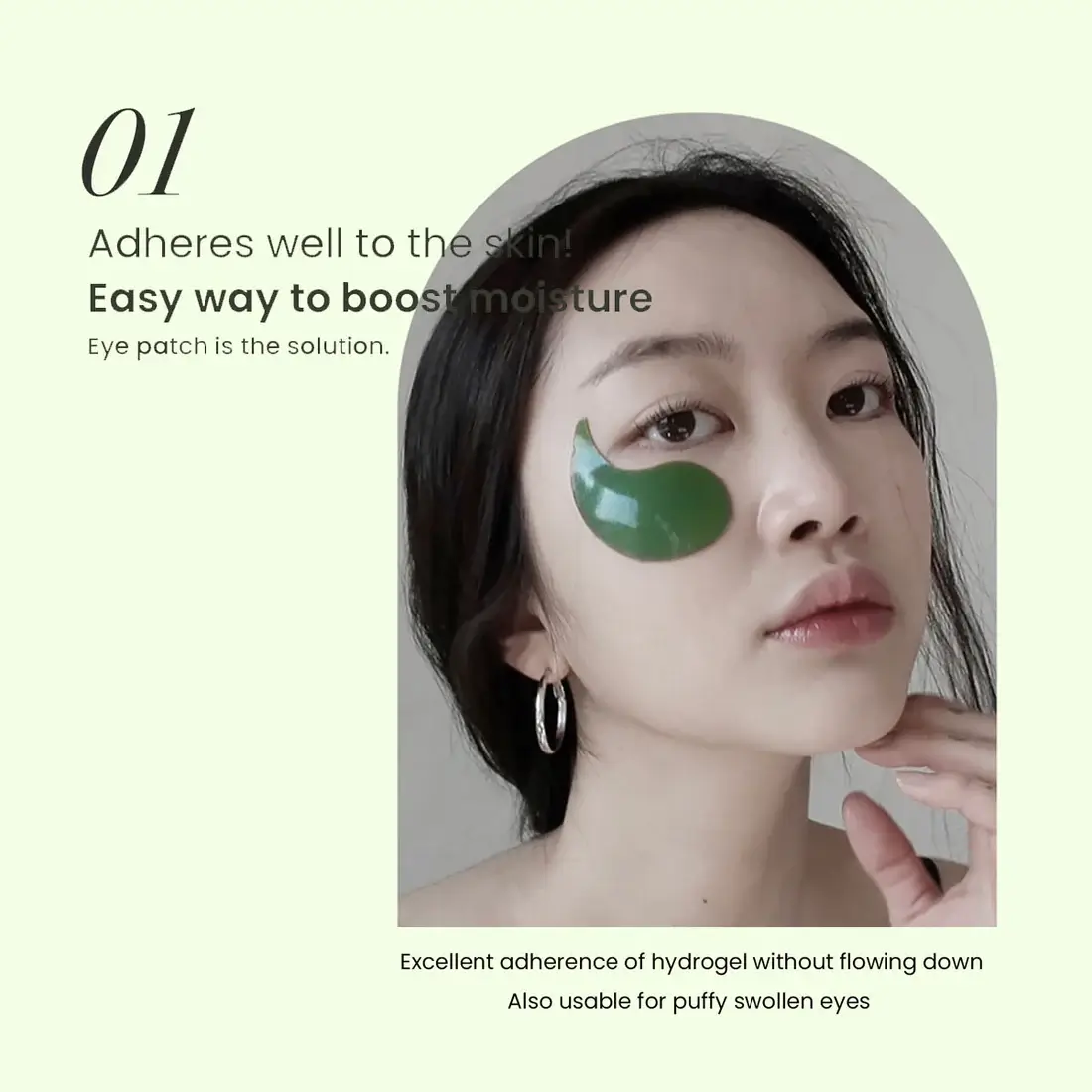 HEIMISH Matcha Biome Hydrogel Eye Patch 60db /szemtapasz - Image 6