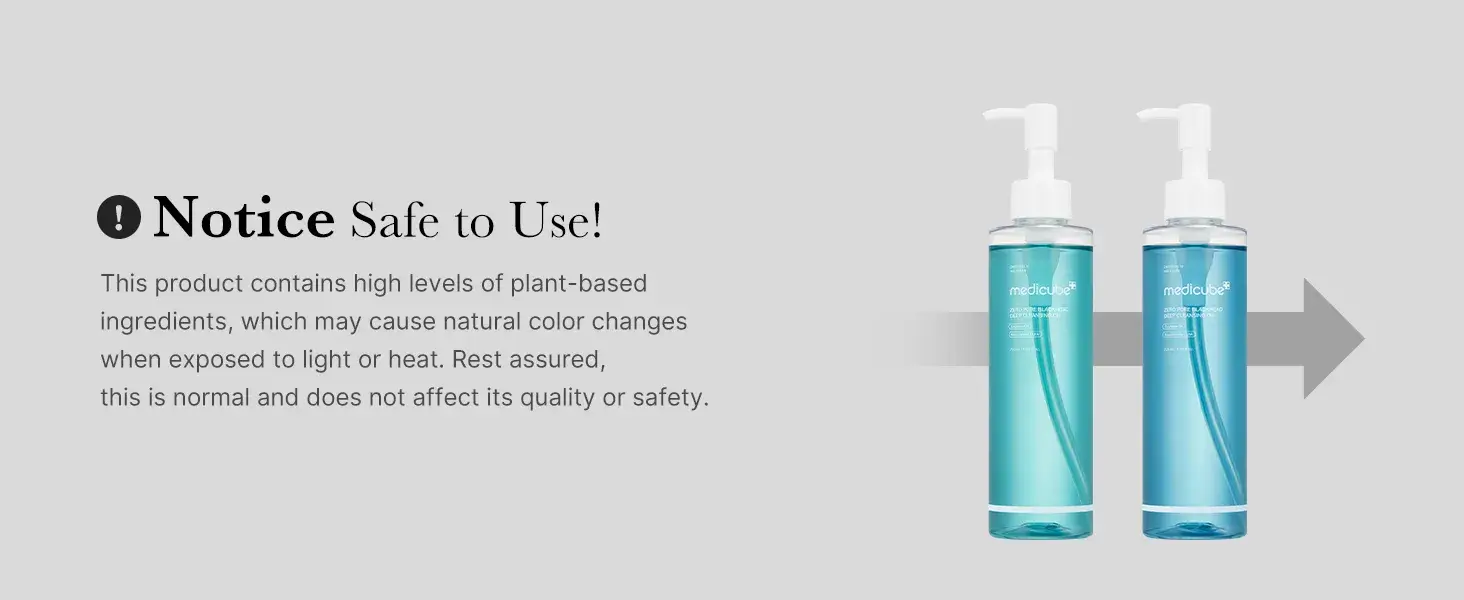 MEDICUBE Zero Pore Blackhead Deep Cleansing Oil 205ml /arctisztító olaj - Image 7