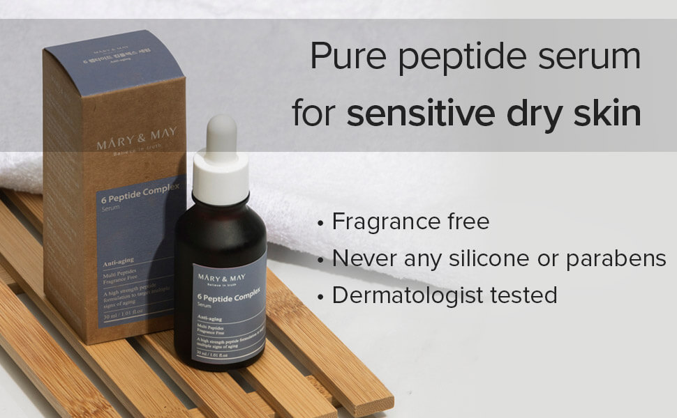 MARY & MAY 6 Peptide complex Serum 30ml - Image 5
