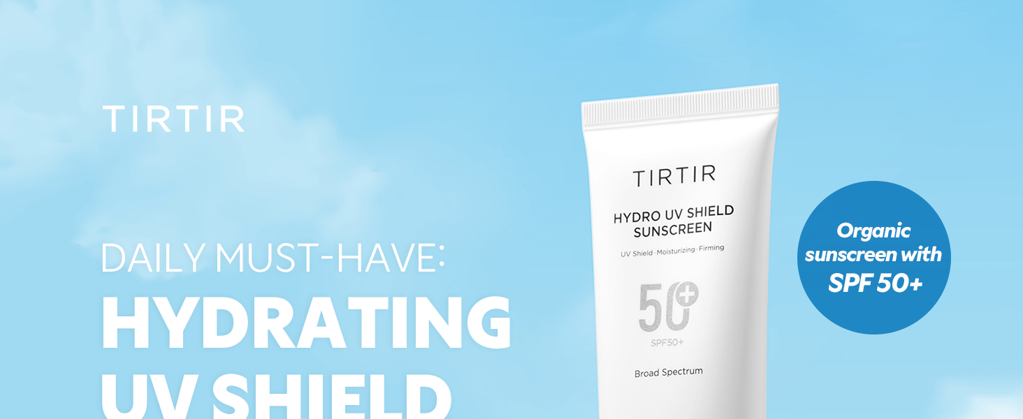 TIRTIR Hydro UV Shield Sunscreen SPF50+ 50ml /fényvédő - Image 2