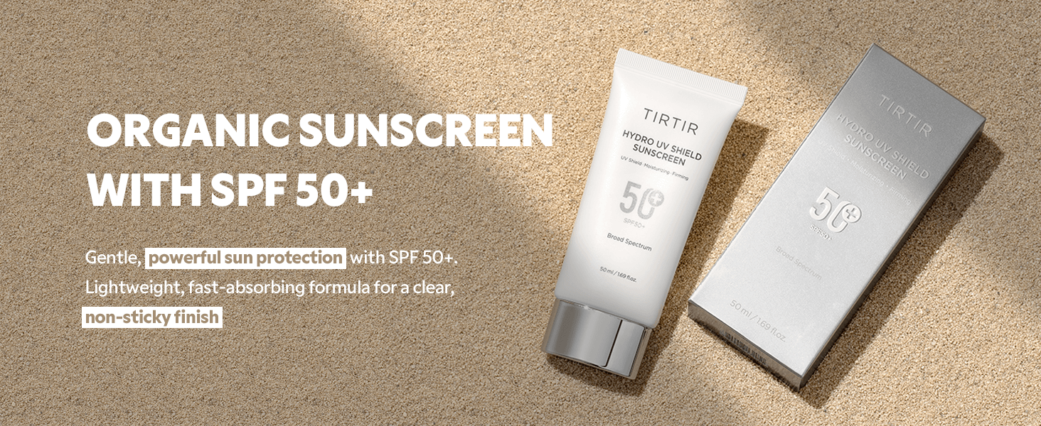 TIRTIR Hydro UV Shield Sunscreen SPF50+ 50ml /fényvédő - Image 7