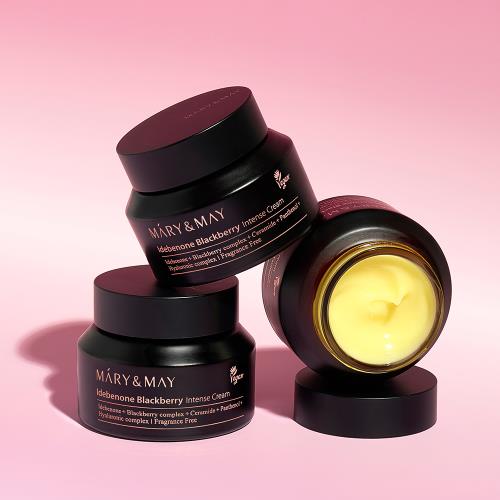 MARY & MAY Idebenone + Blackberry Intense Cream 70g /arckrém