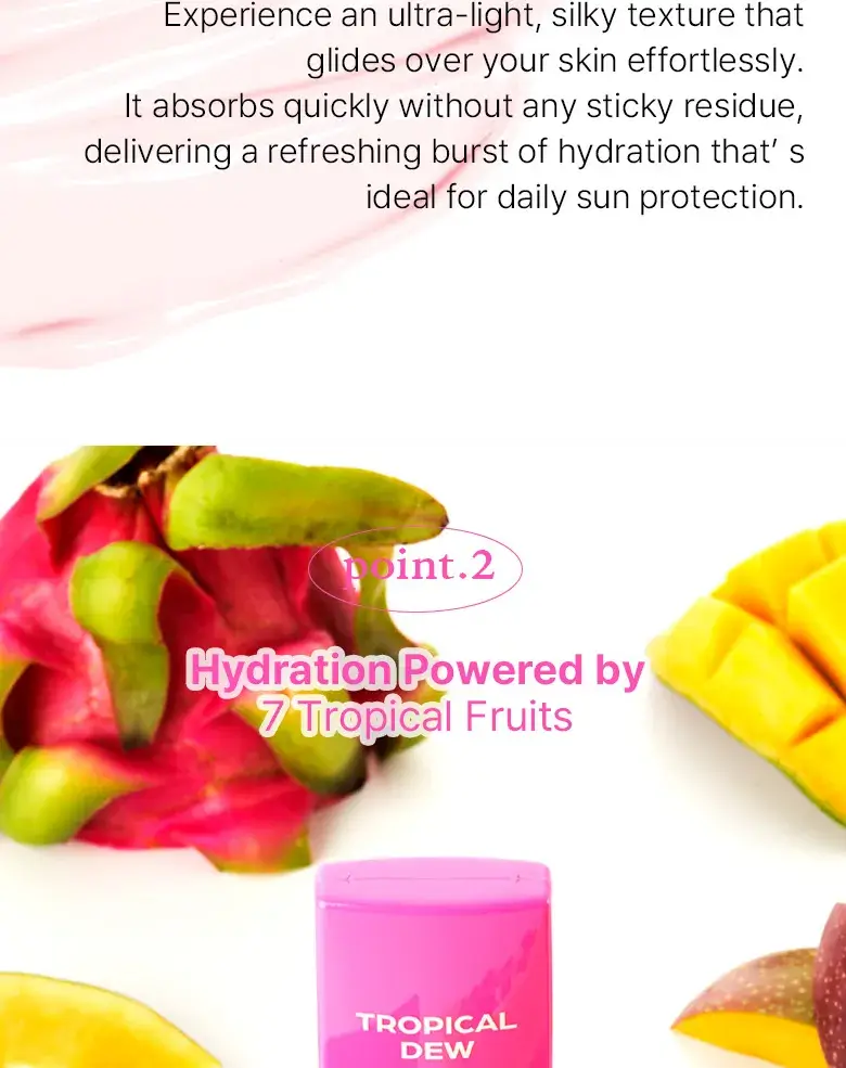 HOUSE OF HUR Tropical Dew Sun Cream SPF50+ PA++++ 50ml /fényvédő - Image 6