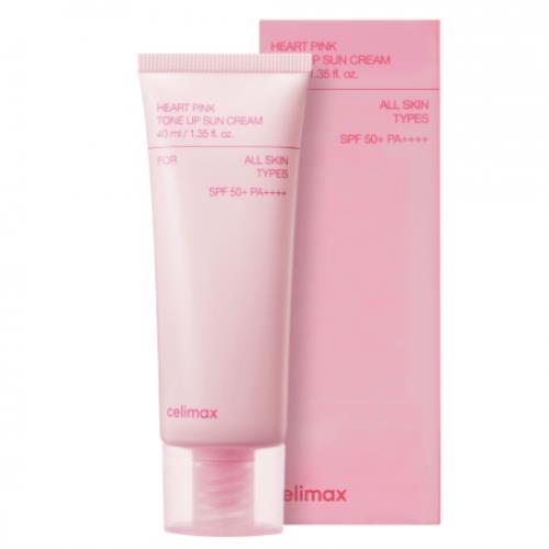 CELIMAX Heart Pink Tone Up Sun Cream 40ml /fényvédő