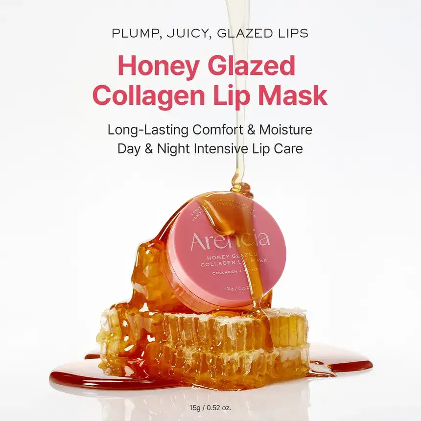 ARENCIA Honey Glazed Collagen Lip Mask 15g /ajakápoló - Image 2