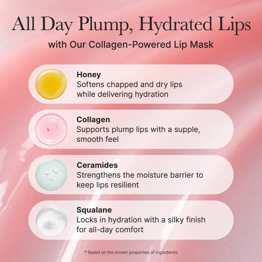 ARENCIA Honey Glazed Collagen Lip Mask 15g /ajakápoló - Image 5
