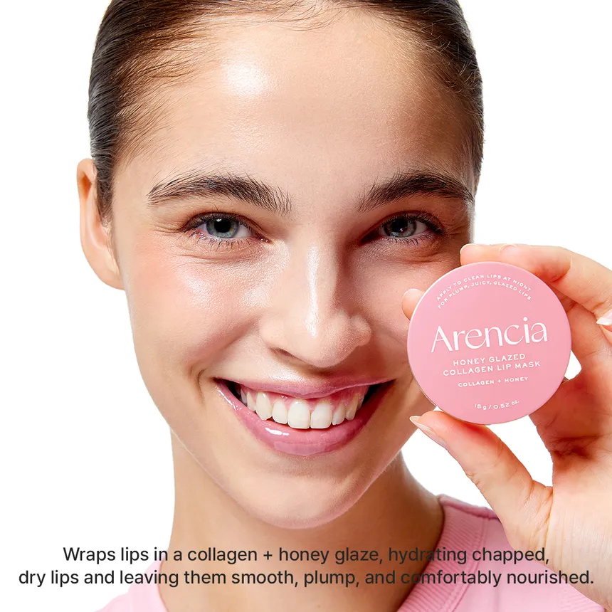 ARENCIA Honey Glazed Collagen Lip Mask 15g /ajakápoló - Image 9