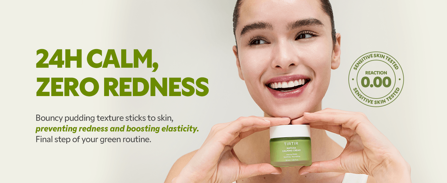 TIRTIR Matcha Calming Cream 50ml - Image 8