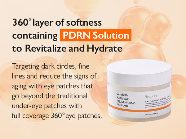 Genabelle - PDRN 360° Rejuvenating Eye Mask -70 darab /100ml - Image 5