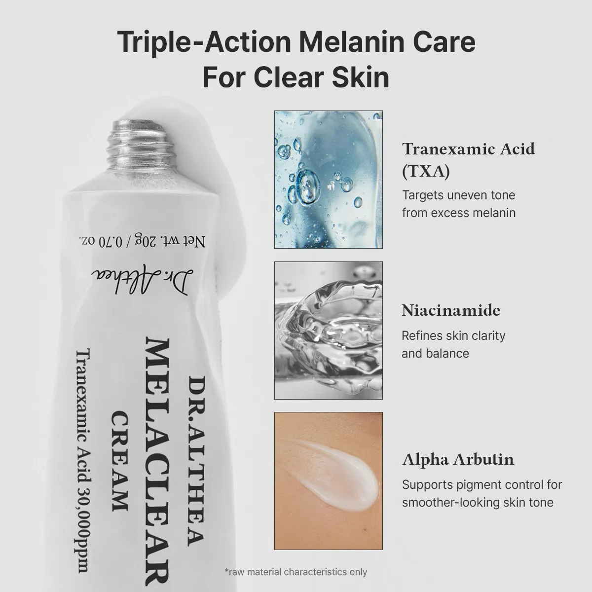 Dr.Althea Melaclear Cream 20g /arckrém - Image 5