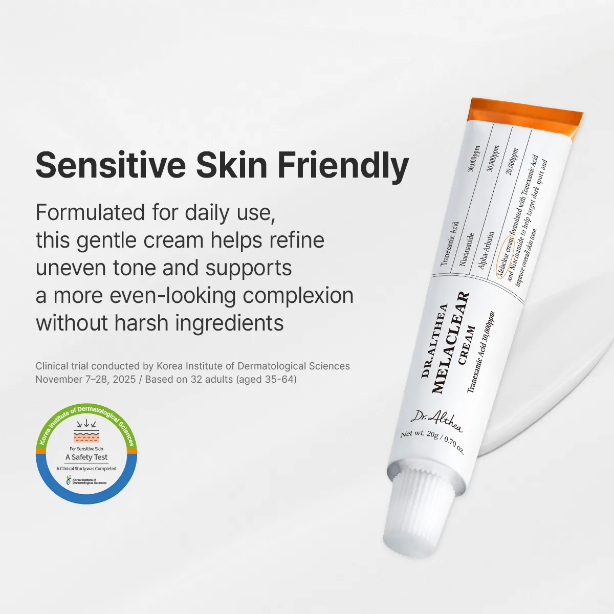 Dr.Althea Melaclear Cream 20g /arckrém - Image 8