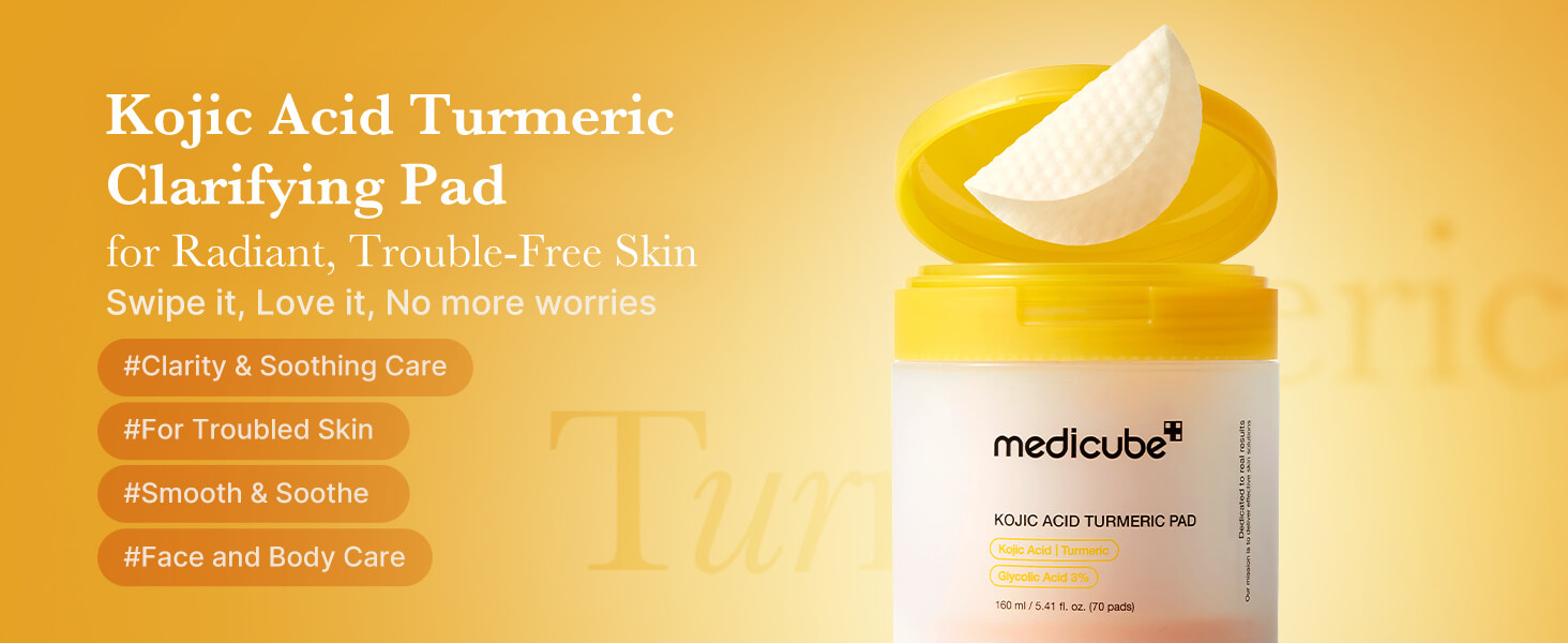 MEDICUBE Kojic Acid Turmeric Pad 70 pads - Image 2