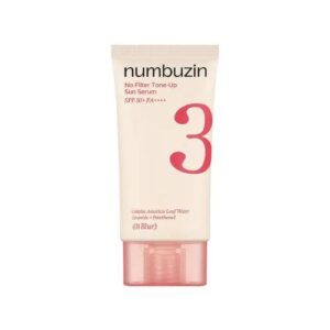 Numbuzin No.3 No Filter Tone-Up Sun Serum 01 Blur SPF50+ PA++++ 50ml