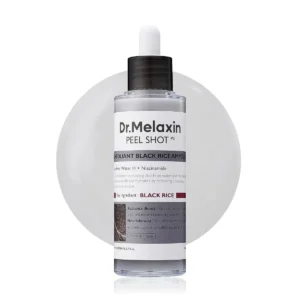 Dr.Melaxin - Peel Shot Exfoliating Black Rice Ampoule 80ml /hámlasztó ampulla