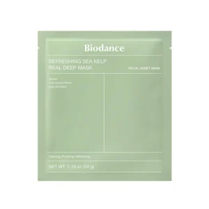 Biodance Refreshing Sea Kelp Real Deep Mask 1 db 34g /arcmaszk